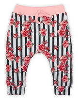 BamarNicol - Sweatpants, girl, stripes, flowers, pink NANA - Mari Kali Stores Cyprus